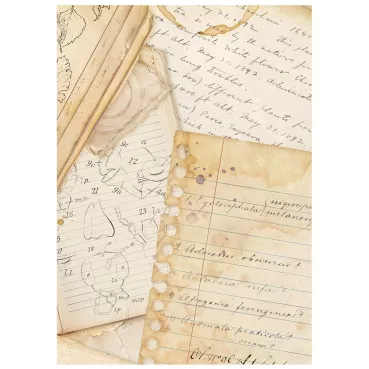 Preview: Stamperia A6 Rice Paper Backgrounds Selection All Around