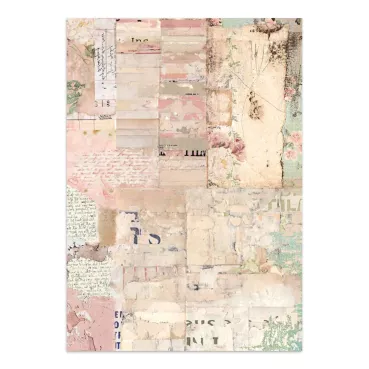 Preview: Stamperia Junk Journal Stickers, Backgrounds, Cut-Outs Wonderland