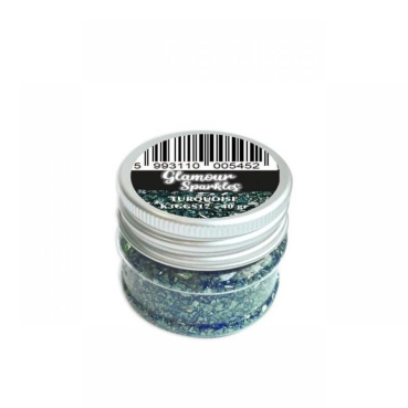 Stamperia Sparkles Glitter 40 Gramm Sparkling Turquoise