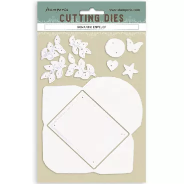 Stamperia Cutting Dies A5 Romantic Envelope