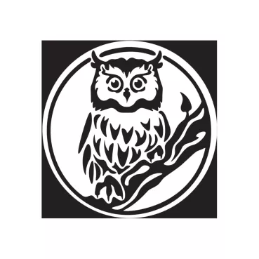 Preview: Stamperia Set 6 pcs seals diam 2,5 cm The Owl's House