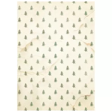 Preview: Stamperia Printed 8 Rice Paper A6 Background Selection for Art and Craft Silent Night