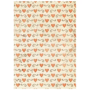 Preview: Stamperia Printed 8 Rice Paper A6 Background Selection for Art and Craft Silent Night