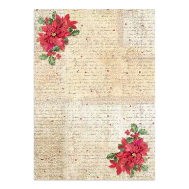 Preview: Stamperia Printed Art Junk Journal: Stickers, Cut-Outs, Backgrounds for Art and Craft Classic Christmas