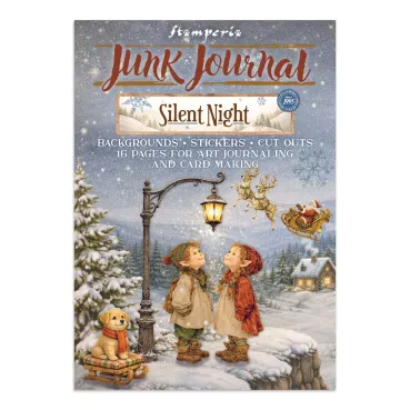 Stamperia Printed Art Junk Journal: Stickers, Cut-Outs, Backgrounds for Art and Craft Silent Night