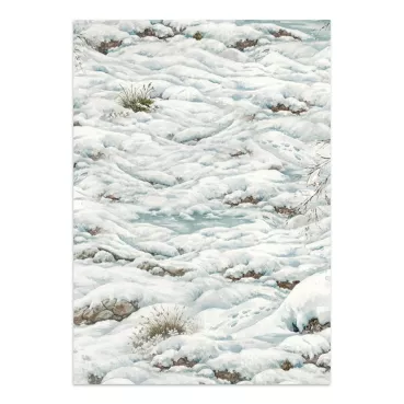 Preview: Stamperia Printed Art Junk Journal Focus Points for Art and Craft A5 White Christmas