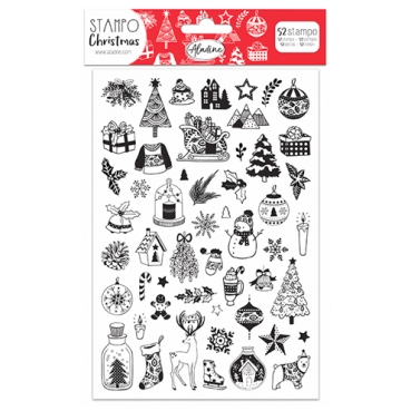 STAMPO Adventskalender klassisch 52-teilig