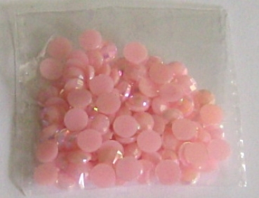 Deko Steinchen irisierend rosa