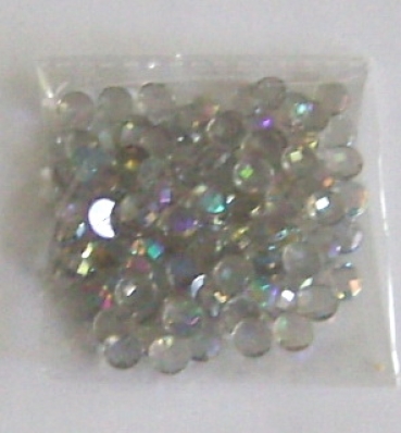 Deko Steinchen irisierend transparent