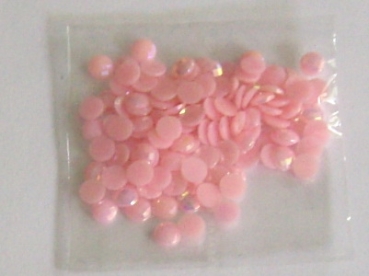 Deko Steinchen irisierend rosa