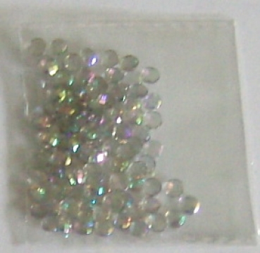 Deko Steinchen irisierend transparent