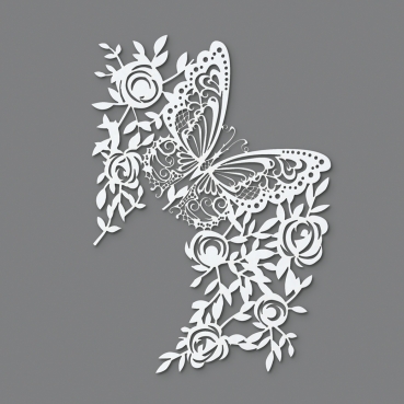 Stencil DIN A4 Schmetterling 1-teilig