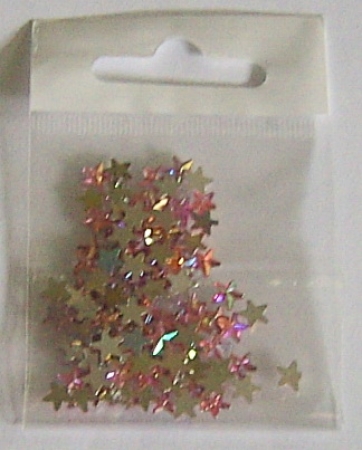 Deko Steinchen Sternchen rosa