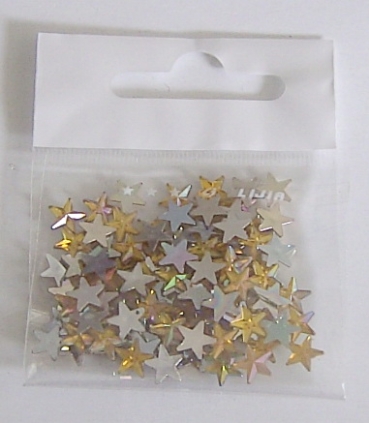 Deko Sternchen gold ca. 8 mm
