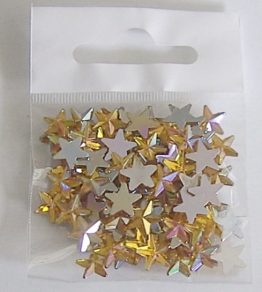 Deko Sternchen gold ca. 10 mm