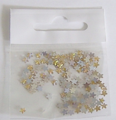 Deko Sternchen gold ca. 4 mm