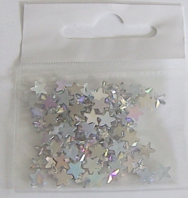 Deko Sternchen silber ca. 7 mm