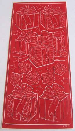 Stickerbogen 10 x 23 cm Geschenk