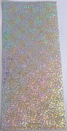 Stickerbogen 10 x 23 cm Blüten