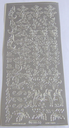 Stickerbogen 10 x 23 cm Bordüren
