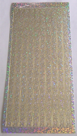Stickerbogen 10 x 23 cm Bordüren