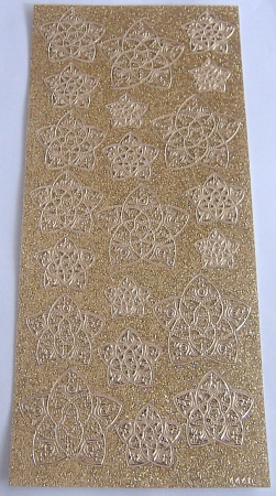 Stickerbogen 10 x 23 cm Ornamente