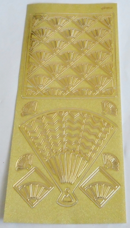 Stickerbogen 10 x 23 cm Ornamente