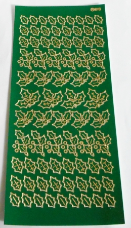 Stickerbogen 10 x 23 cm Blätter