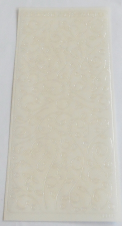 Stickerbogen 10 x 23 cm Ornamente