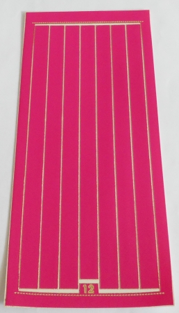 Stickerbogen 10 x 23 cm Bordüren