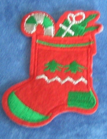 Applikation Stiefel 8,5 x 6,5 cm