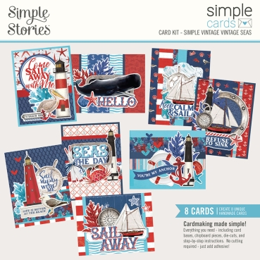 Simple Stories Simple Cards Kit Vintage Seas