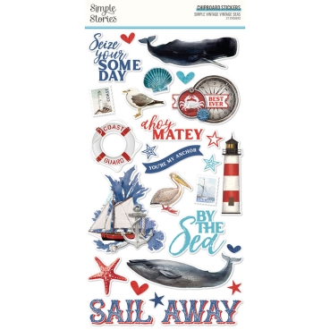 Simple Stories Simple Vintage Vintage Seas Collector's Essential Kit