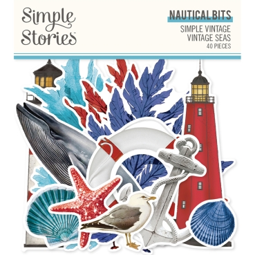 Simple Stories Simple Vintage Vintage Seas Collector's Essential Kit