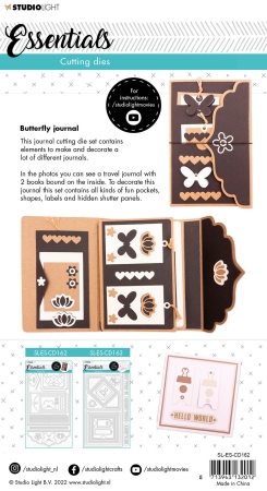 Preview: Studio Light Butterfly Journal Cutting Dies