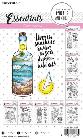 Preview: Studio Light Bottled Ocean Essentials Clear Stamps