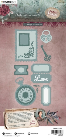 Preview: Studio Light Inner Peace Dies Vintage Elements