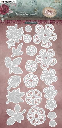 Studio Light Inner Peace Dies 3D Flowers