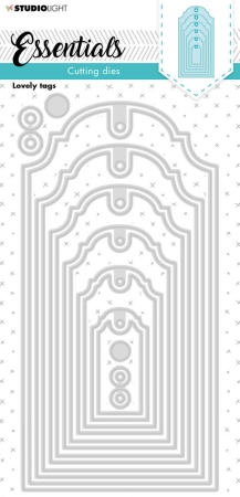 Studio Light Lovely Tag Essentials Cutting Dies