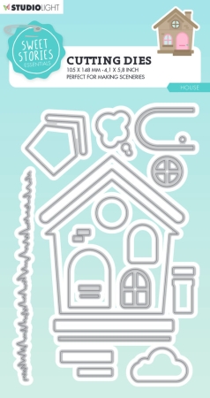 Studio Light Sweet Stories Dies Stanzschablonen House