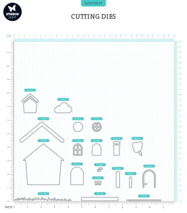 Preview: Studio Light Sweet Stories Dies Stanzschablonen House