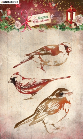 Studiolight Magical Christmas Clear Stamp Birds
