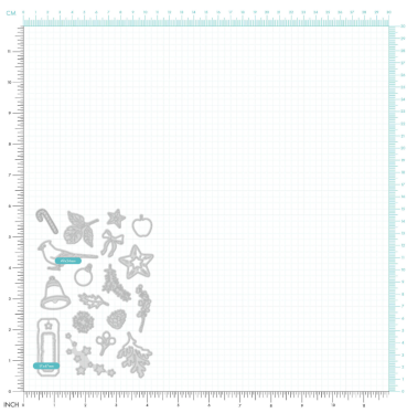Preview: Studiolight Magical ChristmasCutting Die Christmas Embellishments