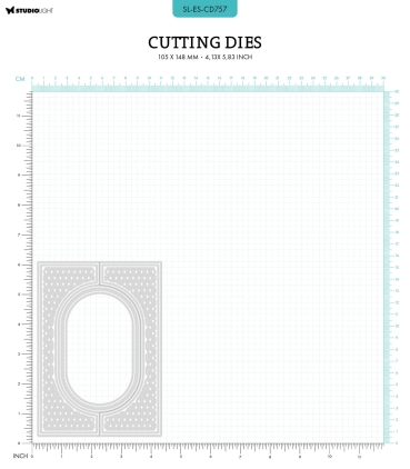 Preview: Studiolight Essentials Cutting Dies  Oval Gate Shape