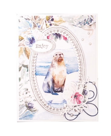 Preview: Studiolight 12 x 12 Inch Scrap Paper Pad Arctic Winter