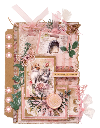 Preview: Studio Light Victorian Dreams Designer Paper Pad Background Designs