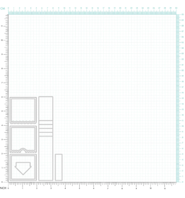 Preview: Studio Light Waterfall Effect Essentials Cutting Dies