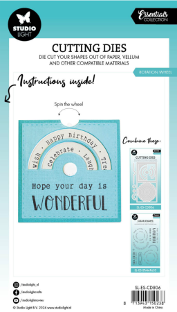 Preview: Studio Light Rotation Wheel Essentials Cutting Dies