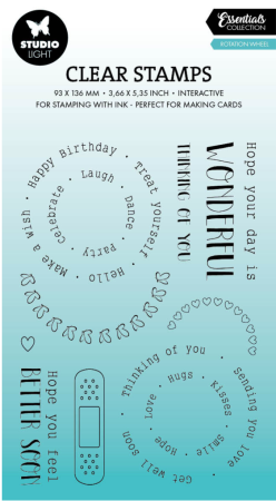 Studio Light Rotation Wheel Essentials Clear Stamp