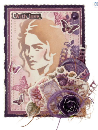 Studio Light Victorian Dreams Cutting Die Artist Trading Card Folder